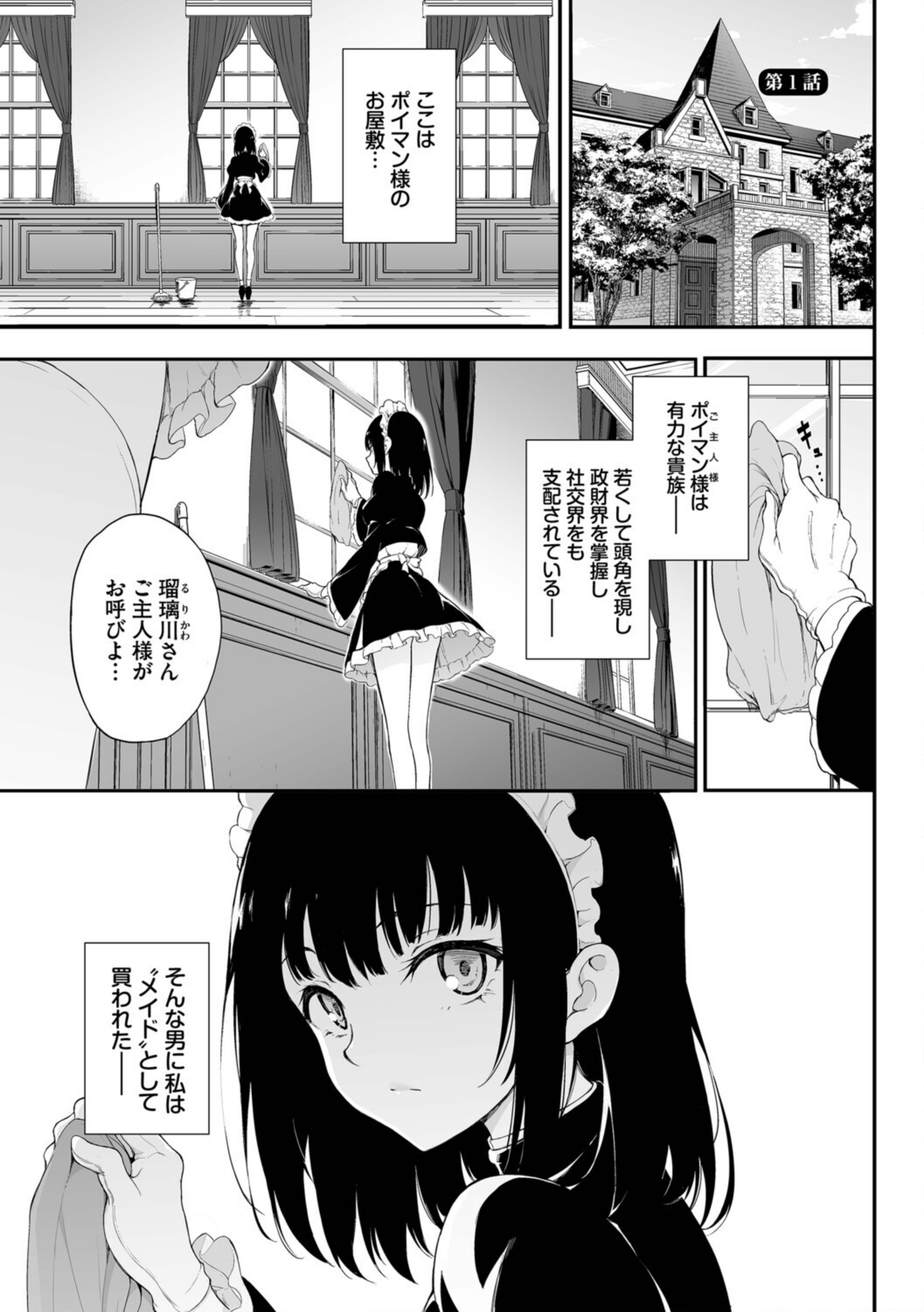 メイド教育。ー没落貴族 瑠璃川椿ー（単行本）【b472abnen03677】 試し読み 3