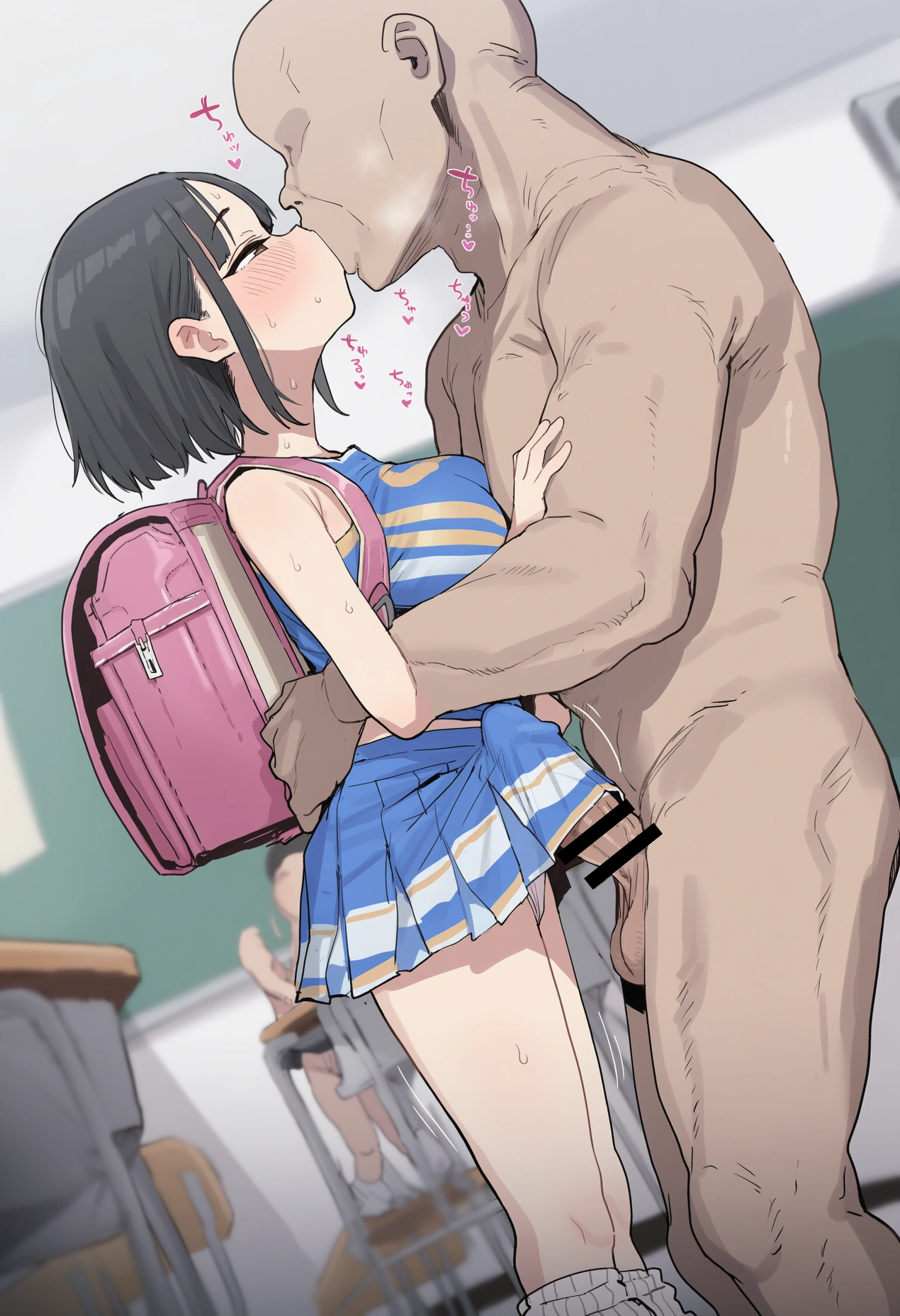 制服経産婦侍らせてJ〇母乳飲み放題性活 20