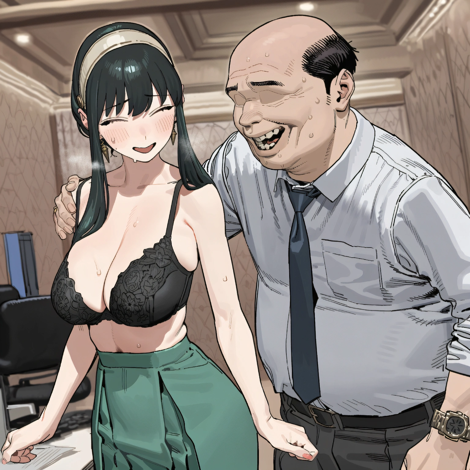 【二次エロ】緑の制服のヨルが中出しされる。 4